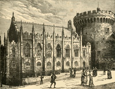 La Cappella Reale, Castello di Dublino, 1898 da Unbekannt
