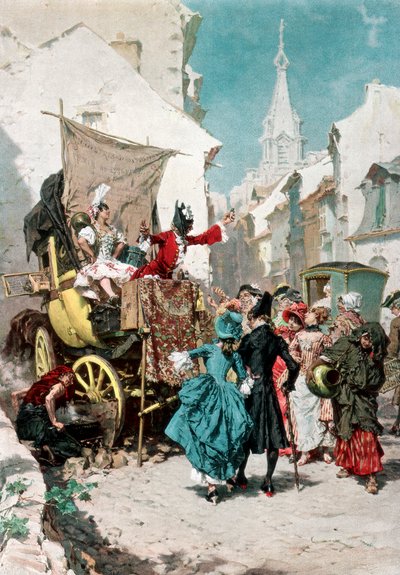 Il ciarlatano, 1889 da Unbekannt