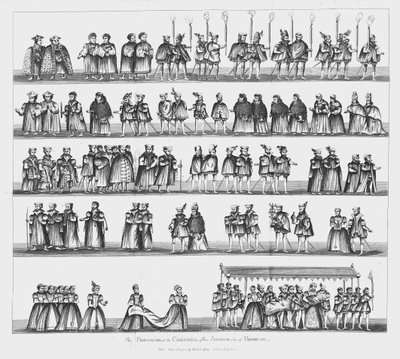 Il battesimo del principe Arturo, 24 settembre 1486 da Unbekannt