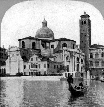 La Chiesa di San Geremia, Venezia, Italia, fine XIX secolo da Unbekannt