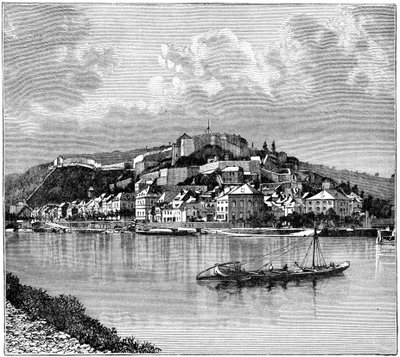 La cittadella di Namur, 1898 da Unbekannt