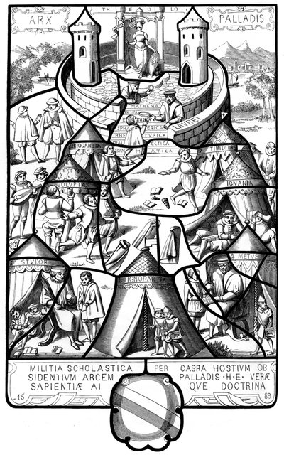 La cittadella di Pallas, 1589 da Unbekannt