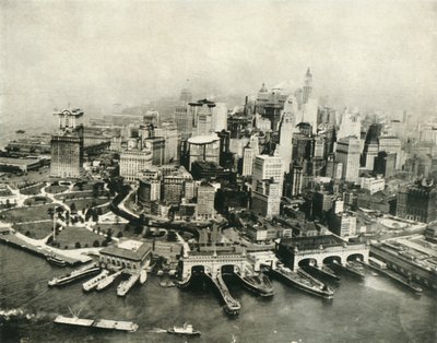 La città di New York vista dall