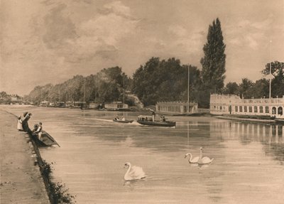 Le barche del college a Oxford da Unbekannt