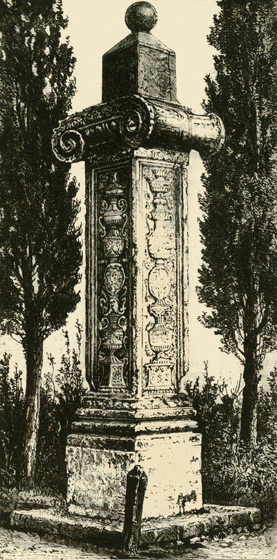 La Colonna dei Francesi, Ravenna, Eretto in Memoria di Gaston De Foix, 1890 da Unbekannt