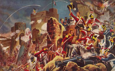 I Connaught Rangers. La cattura della cittadella di Badajoz da Unbekannt