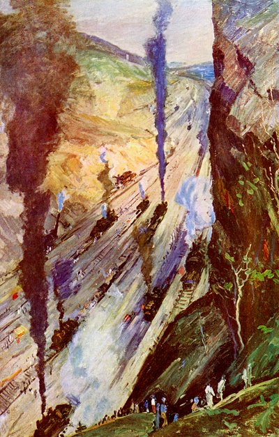 I conquistatori, Culebra Cut, Canale di Panama, Panama, 1926 da Unbekannt