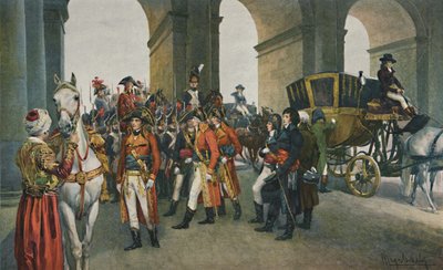 I Consoli prendono possesso delle Tuileries, 10 agosto 1792 da Unbekannt