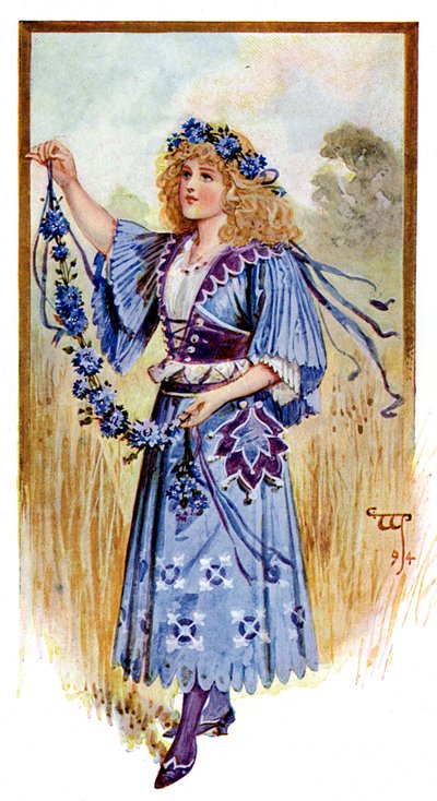 Il fiordaliso, 1899 da Unbekannt