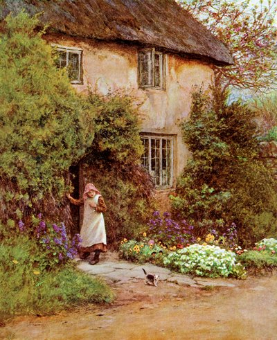 La porta del cottage da Unbekannt