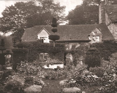 Il cottage vicino a Haddon Hall, Derbyshire, 1894 da Unbekannt