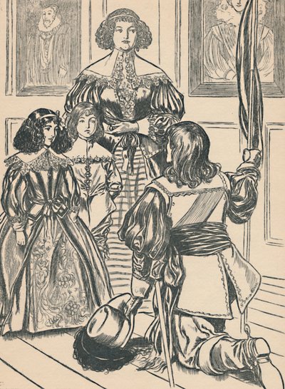 La contessa riceve le bandiere, c1907 da Unbekannt