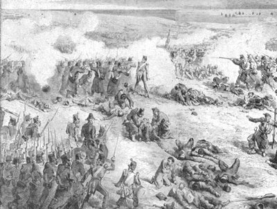 La Guerra di Crimea, 1854-56: La Battaglia di Inkerman...1854 da Unbekannt
