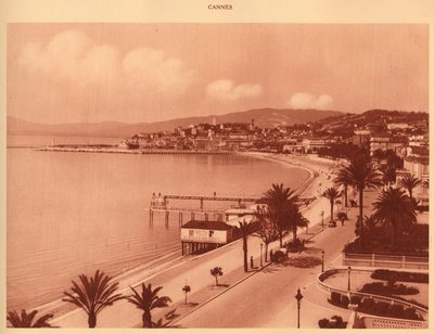 La Croisette e Mont Chevalier, Cannes da Unbekannt