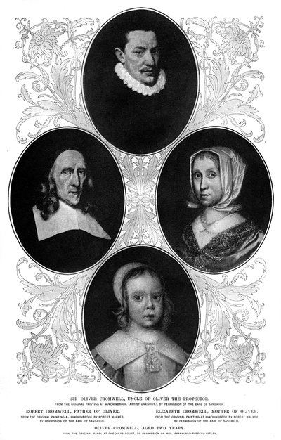 La famiglia Cromwell, 1899 da Unbekannt