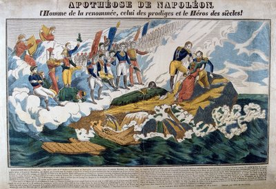 La gloria coronata di Napoleone, XIX secolo da Unbekannt
