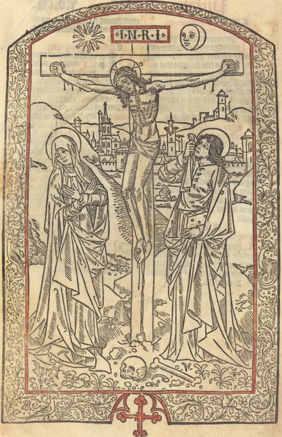 La Crocifissione, c. 1485 da Unbekannt