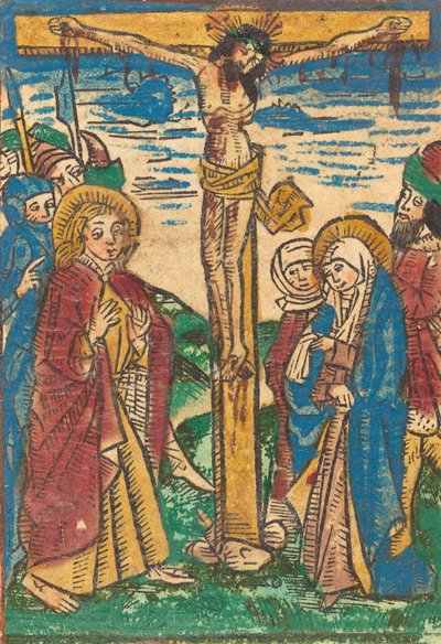 La crocifissione, c. 1490 da Unbekannt