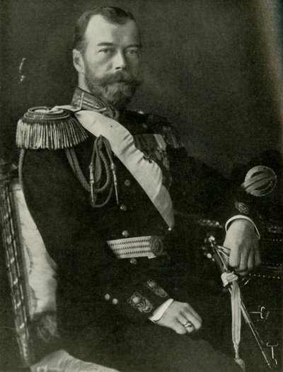 Lo Zar di Russia, anni 1910, 1919 da Unbekannt