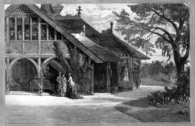 La Latteria, Sandringham, Norfolk, 1887 da Unbekannt