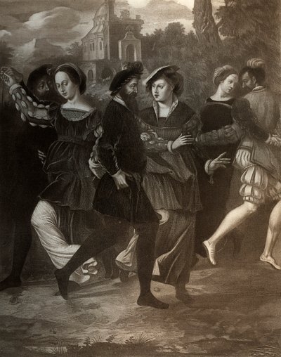 Il Quadro della Danza, c1532, 1902 da Unbekannt