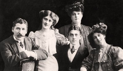 La Famiglia Dare, inizio XX secolo da Unbekannt