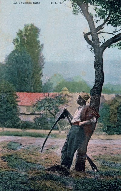 La fine della giornata, c1900 da Unbekannt