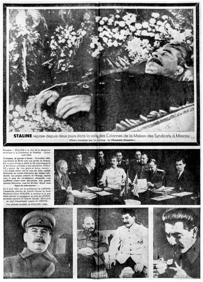 La morte di Stalin, 8 marzo 1953 da Unbekannt