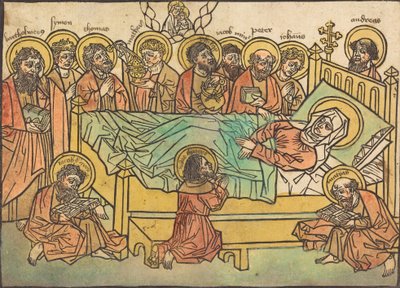 La morte della Vergine da Unbekannt