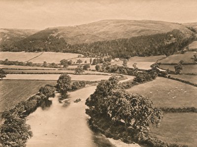 La valle del Dee, dal tumulo di Glendower da Unbekannt