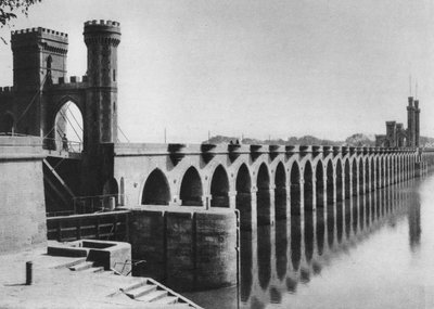 La diga del Delta, Il Cairo, Egitto, c1920s da Unbekannt
