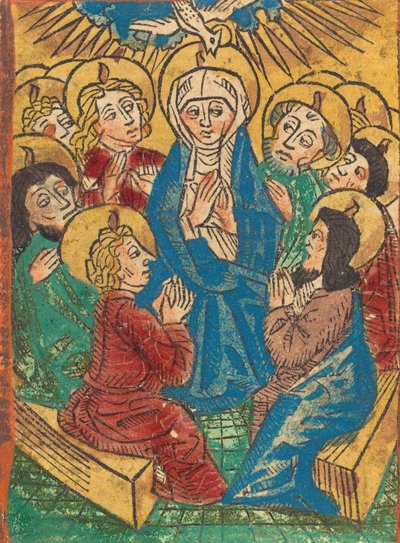 La discesa dello Spirito Santo da Unbekannt