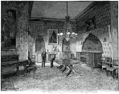 La sala da pranzo, Kilkenny House, Irlanda da Unbekannt