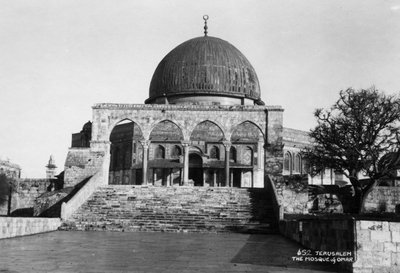 La Cupola della Roccia, Gerusalemme da Unbekannt