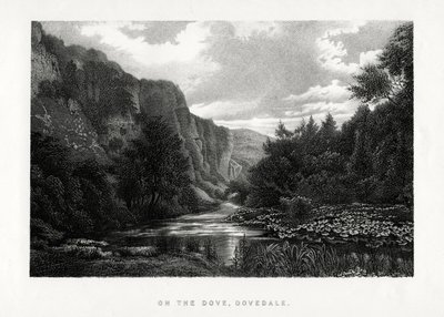 La colomba, Dovedale, Derbyshire, 1896 da Unbekannt