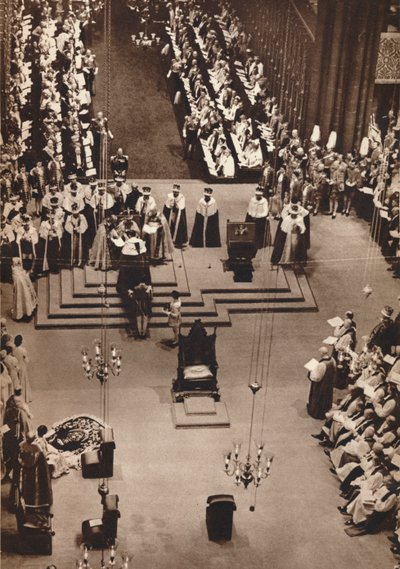 Il Duca di Kent rende omaggio al neoincoronato Re Giorgio VI, 1937 da Unbekannt