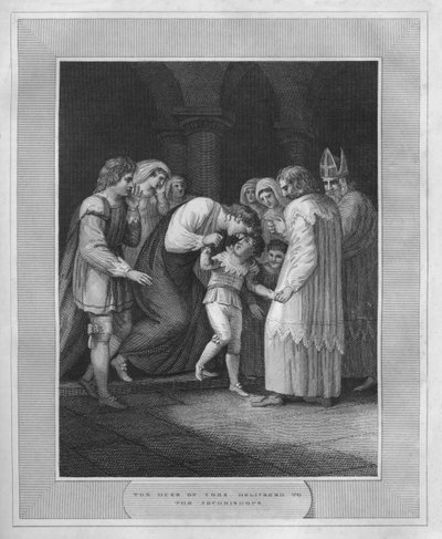 Il Duca di York consegnato agli Arcivescovi, 1838 da Unbekannt