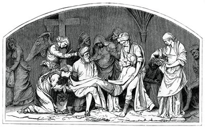 Il sepolcro pasquale, 1554-1564, 1870 da Unbekannt
