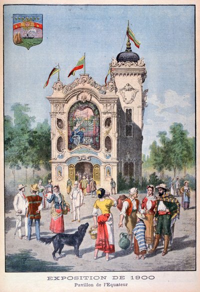 Il padiglione ecuadoriano all
