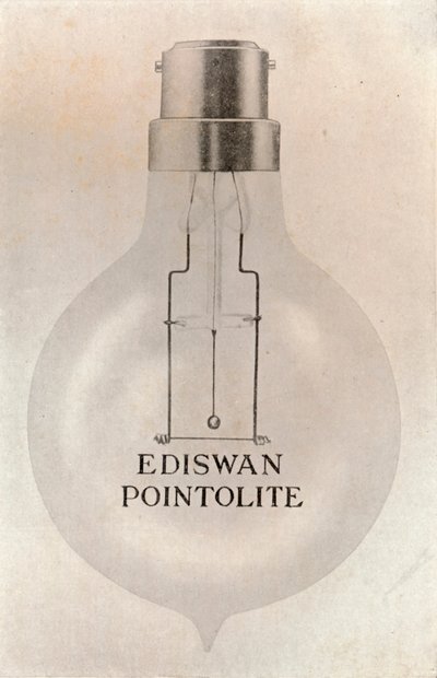 Il punto luce Ediswan, c1916 da Unbekannt
