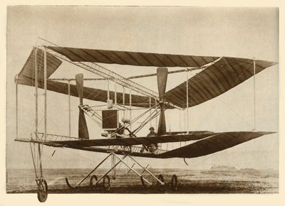 Il biplano romboidale di Edwards, c1911, 1935 da Unbekannt