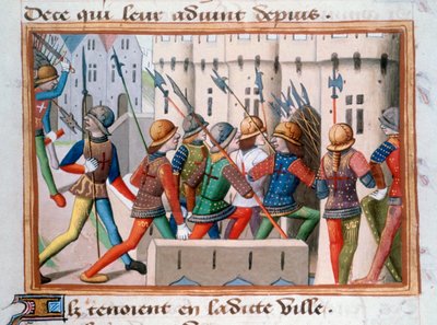 Gli inglesi cacciati da Parigi, aprile 1436, 1484 da Unbekannt