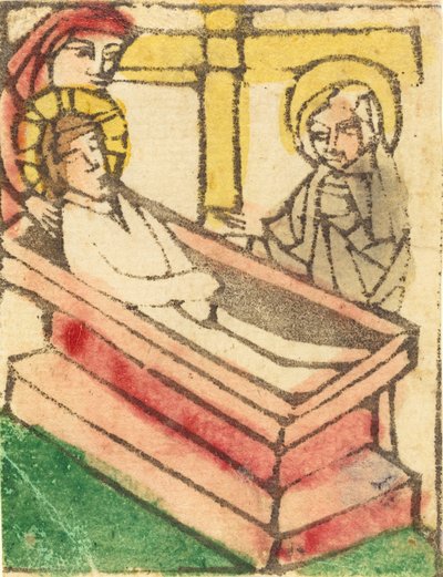 La sepoltura, 1425-1450 da Unbekannt