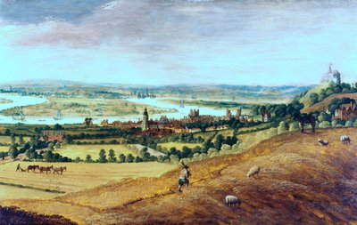 I dintorni di Londra da Greenwich, c1620-1630 da Unbekannt