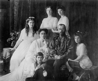 La famiglia dello Zar Nicola II di Russia, 1910s da Unbekannt