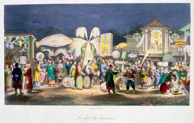 Il Festival delle Lanterne, Cina da Unbekannt