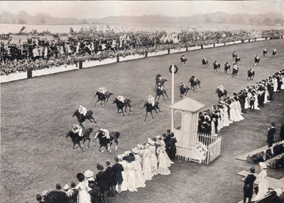 Il traguardo per la Royal Hunt Cup, c1903 da Unbekannt