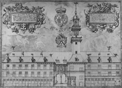 Il primo Royal Exchange nel 1569, c16° secolo, 1928 da Unbekannt
