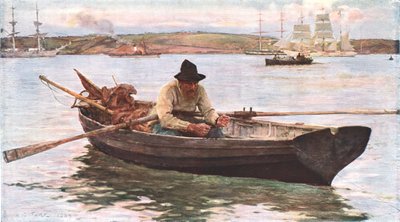 Il pescatore, c1902 da Unbekannt