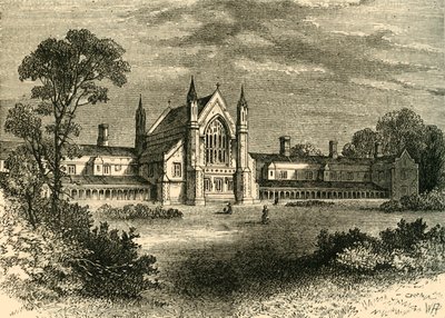 Le case di riposo dei pescivendoli, Wandsworth, c1878 da Unbekannt
